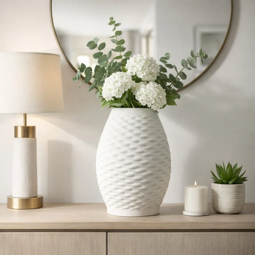 BAIRDVALE IVORY VASE 16 (IN)