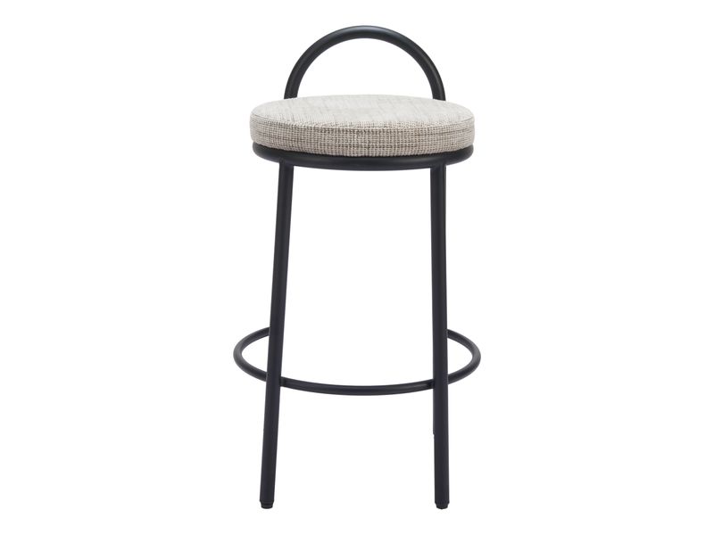Sisal Counter Stool Beige Tweed 4