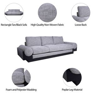 GUNNGROVE BROWN SOFA 102 (IN) 10