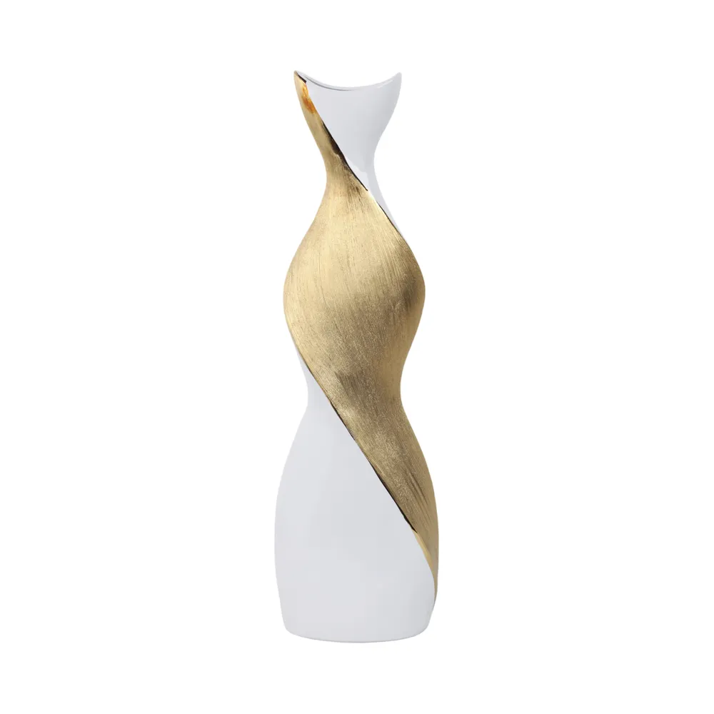 BRICESTONE GOLD VASE 24 (IN)
