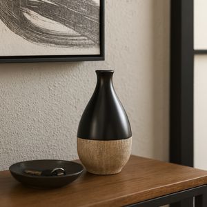 ROBINBEACH BROWN VASE 7 (IN) 11