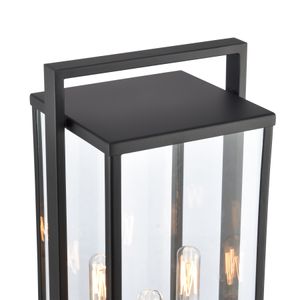 Gladwyn 21.5'' High 3-Light Outdoor Post Light - Matte Black 6