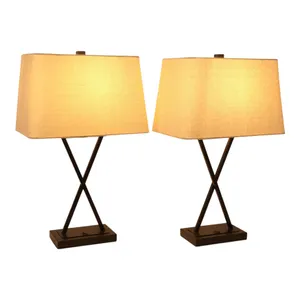 LYNNWAY SET OF 2 BLACK LAMPS 25 (IN) 4
