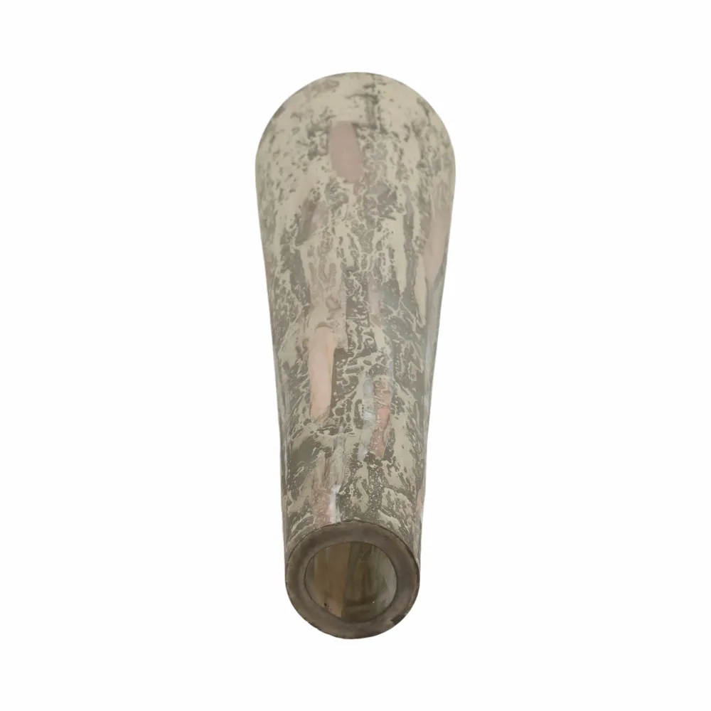 MILTONFORD TAN GLASS VASE 26 (IN)