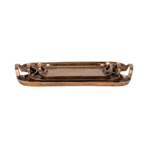 RAFEBURN SET OF 3 BRONZE TRAY 3 (IN) 6