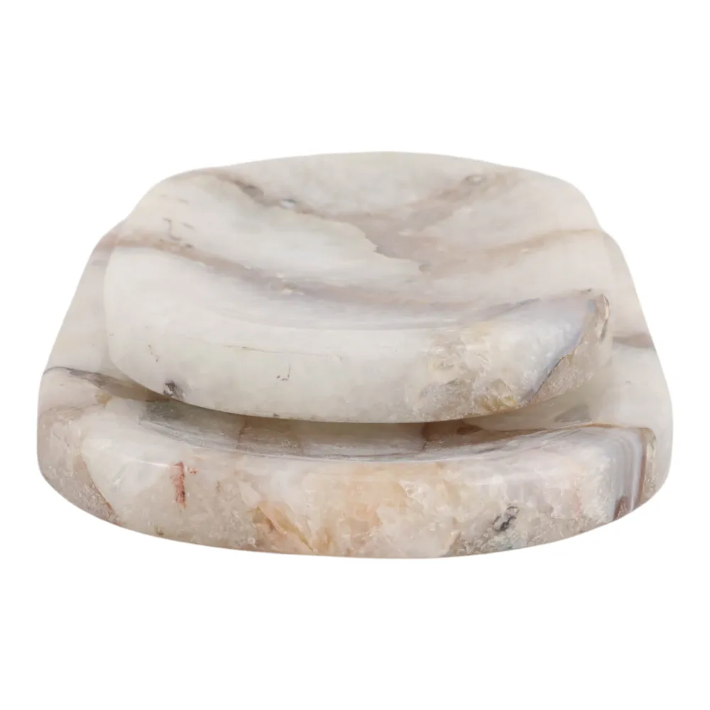 OPALDALE SET OF 2 IVORY TRAY 1 (IN)