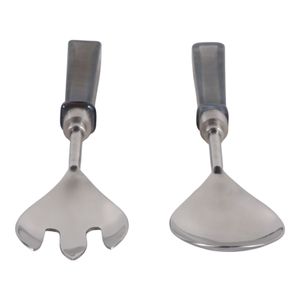 GRAYSONSTONE SET OF 2 SILVER SERVEWARE 1 (IN) 9