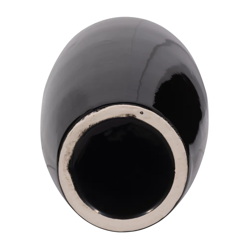 TROYSIDE WHITE VASE 31 (IN)