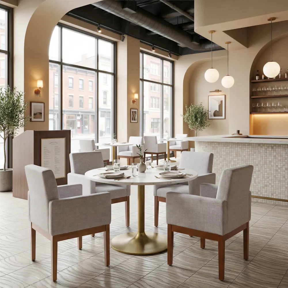 Senzil Dining Chair Ivory