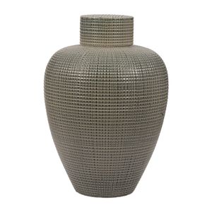 ELTONRIDGE GREEN VASE 21 (IN) 4