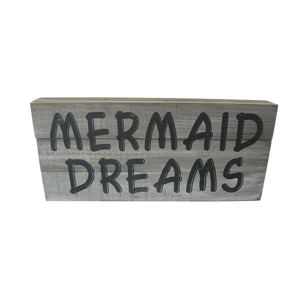 16" MERMAID DREAMS BOX SIGN