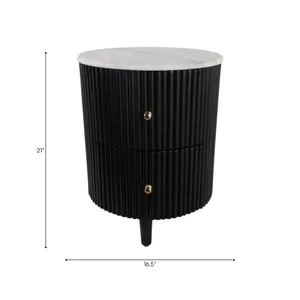 BENNETDALE WHITE TABLE 22 (IN) 10