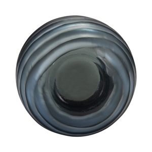 CARTERHAVEN BLUE GLASS VASE 10 (IN) 8