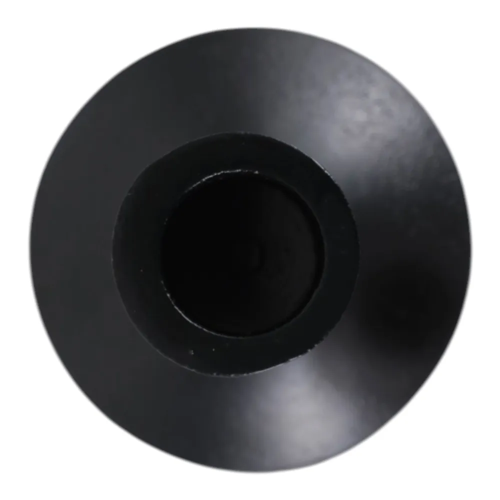 ELMONTVALE BLACK CANDLE HOLDER 9 (IN)