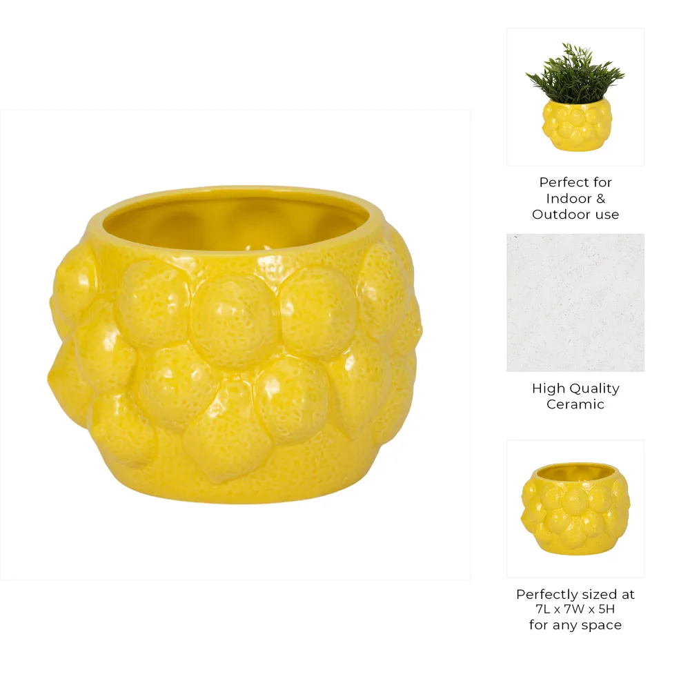 CALWIND YELLOW PLANTER 5 (IN)