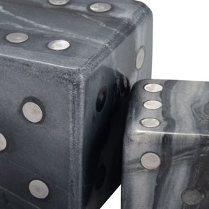 HAROLDPORT SET OF 2 GRAY GAMES 4 (IN) 6
