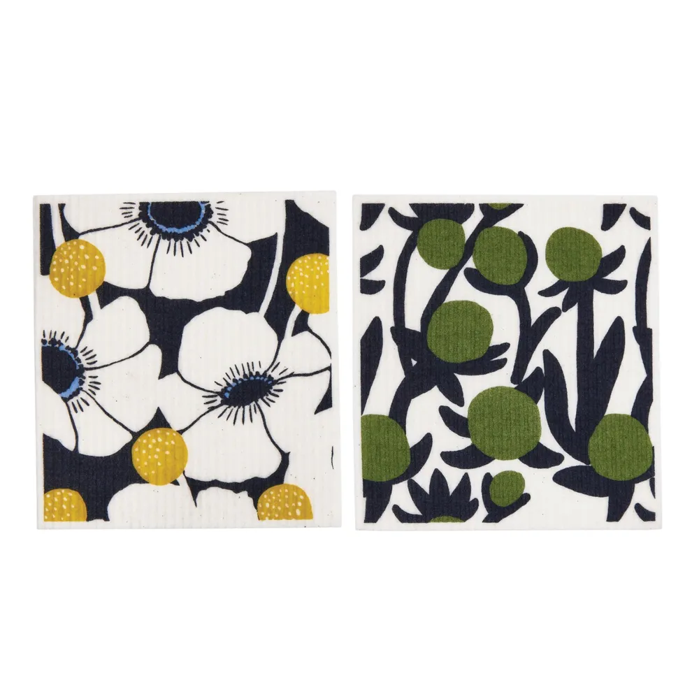 Windflower blu Eco Sponge Cloths (Set of 2)