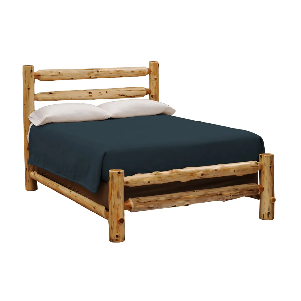 Voyageur Rustic Bed - Assembled - Cal King - Natural