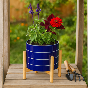 GLENHAVEN BLUE PLANTER 9 (IN) 13