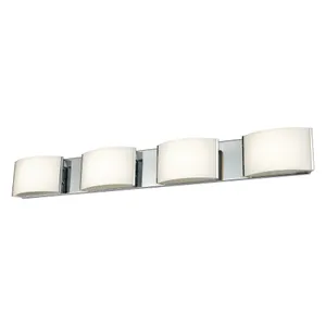 Pandora 34.5″ Wide 4-Light Vanity Light - Chrome 1