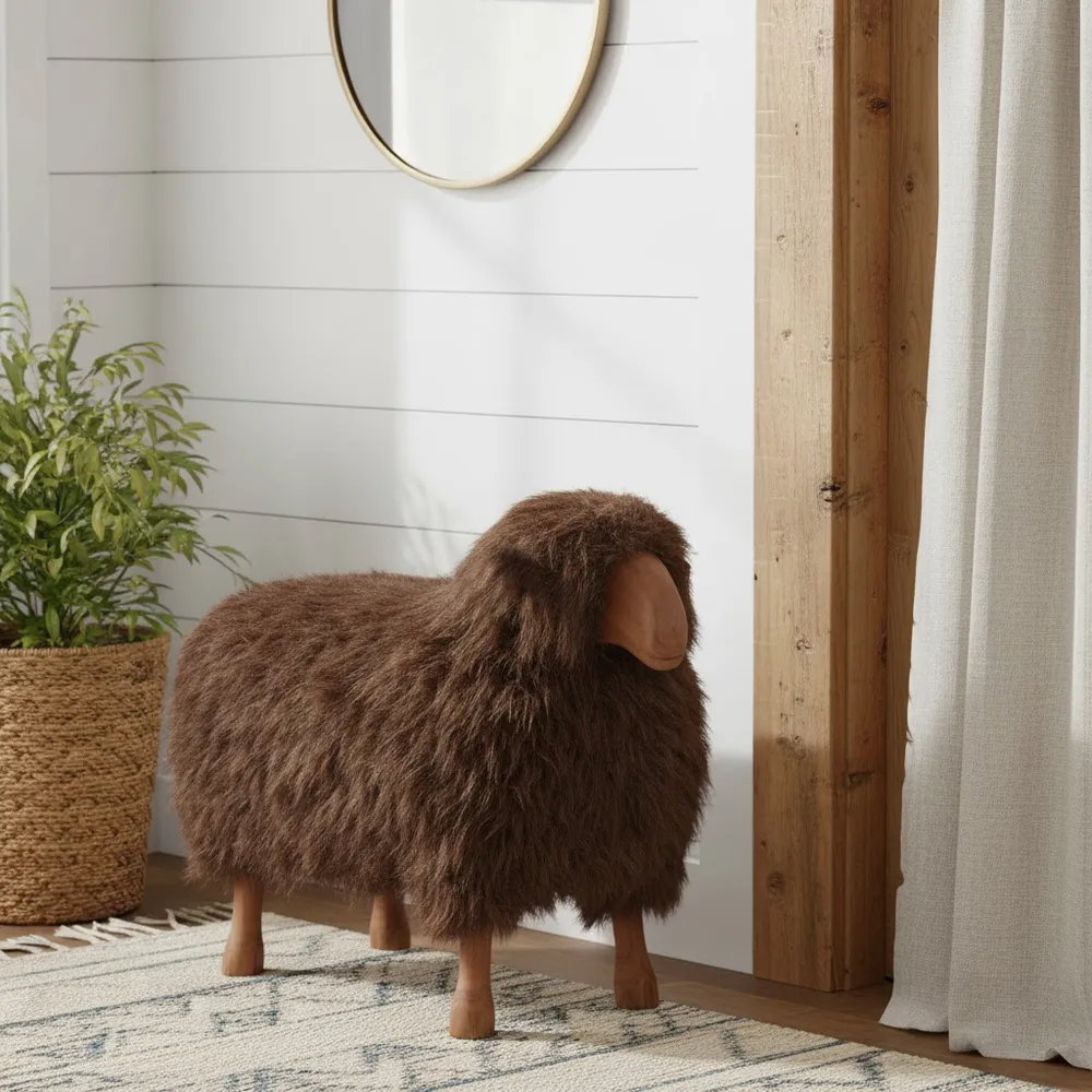 LEOLAND BROWN DECOR 24 (IN)