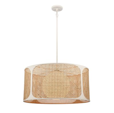Coastal Breeze 27'' Wide 1-Light Chandelier - White Coral