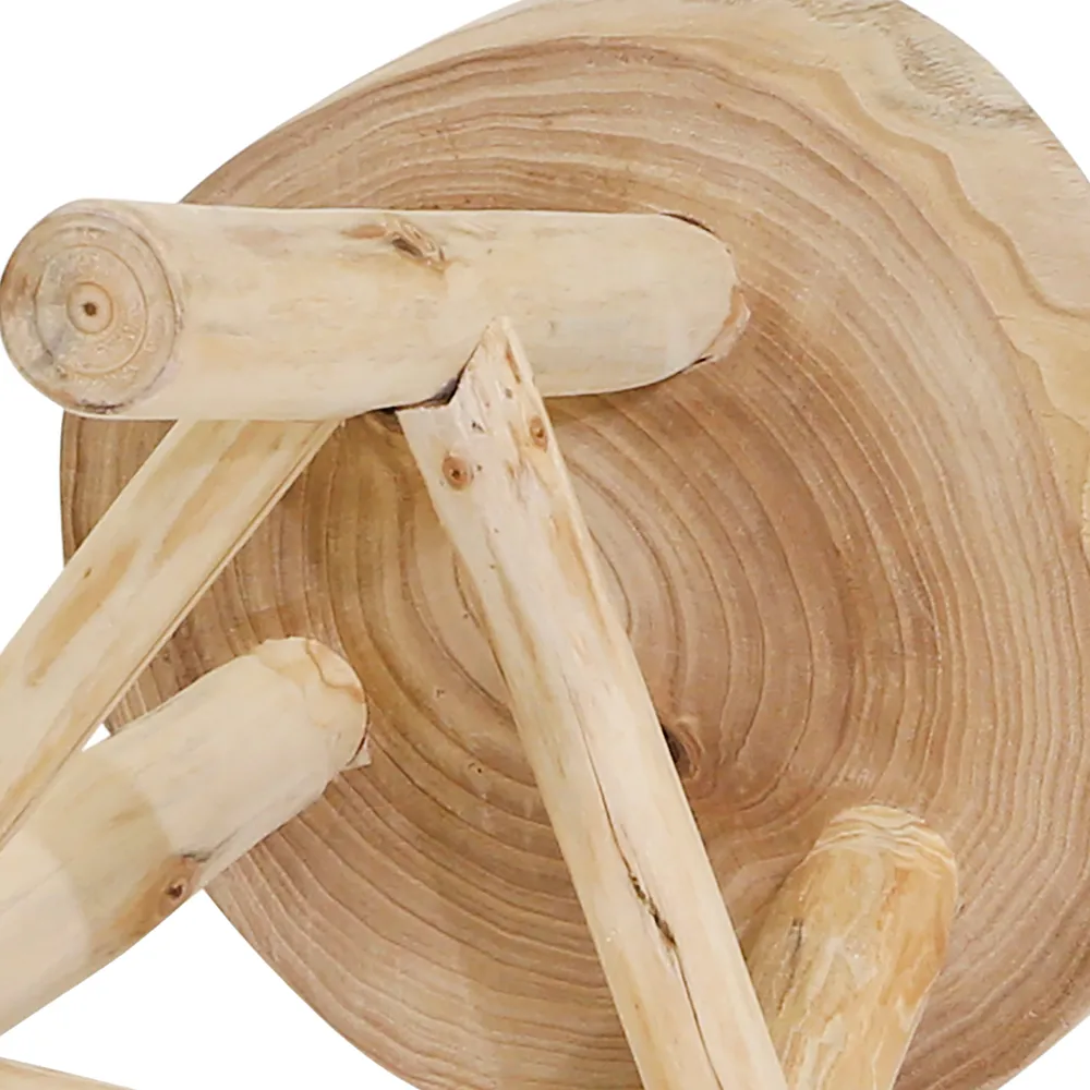 MARCWELL IVORY STOOL 16 (IN)