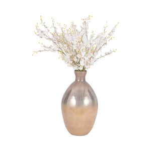 ELMONTDALE GOLD GLASS VASE 18 (IN) 3