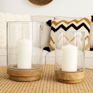CELIASIDE SET OF 2 CLEAR HURRICANE 11 (IN) 10