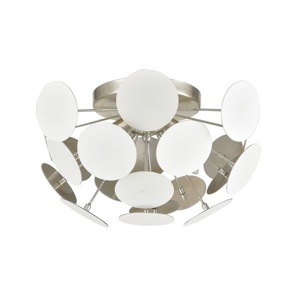 Modish 18'' Wide 4-Light Flush Mount - Matte White