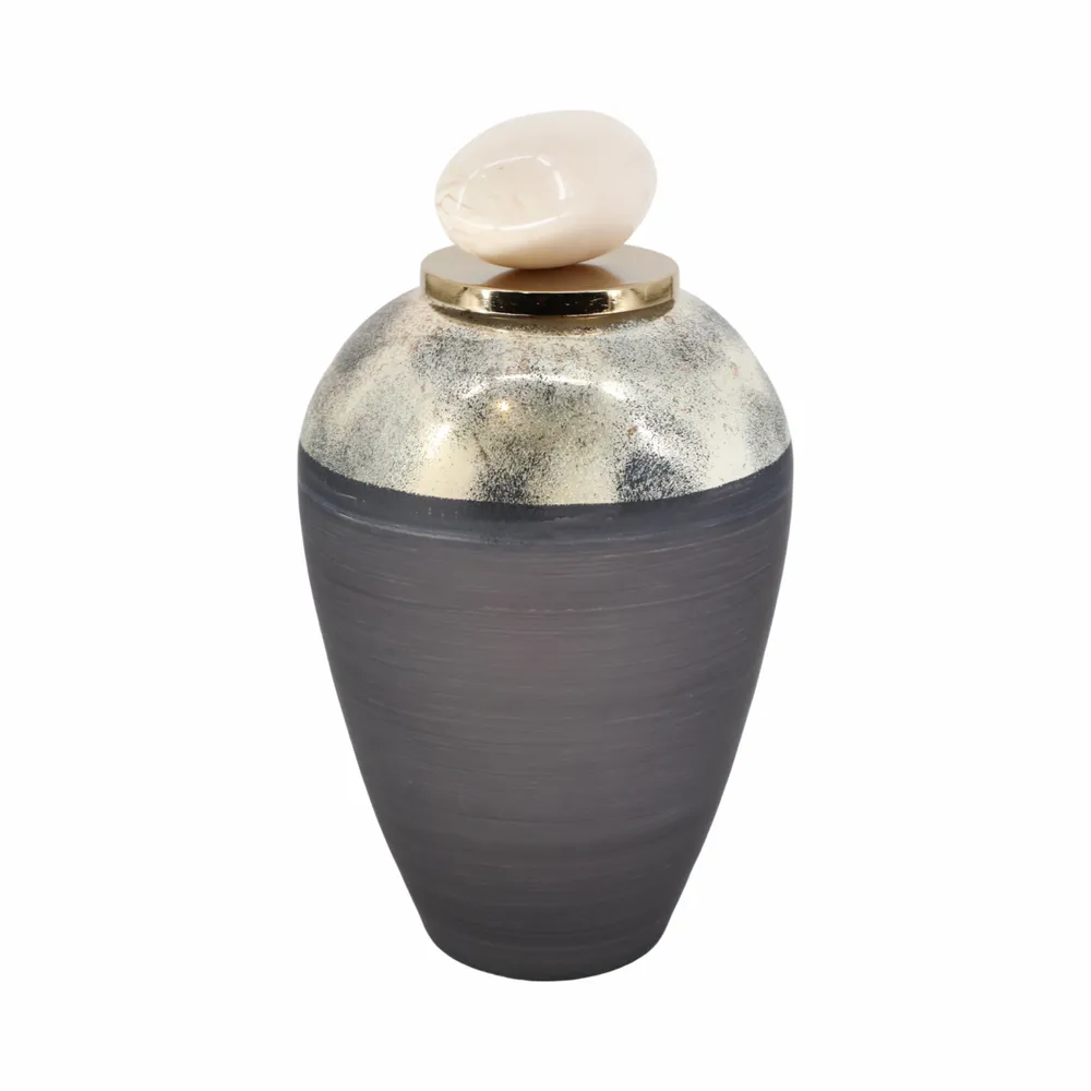 HAMLINRIDGE GRAY JAR 17 (IN)