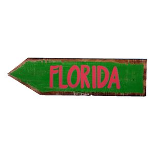 18-1/4" FLORIDA ARROW SIGN 1