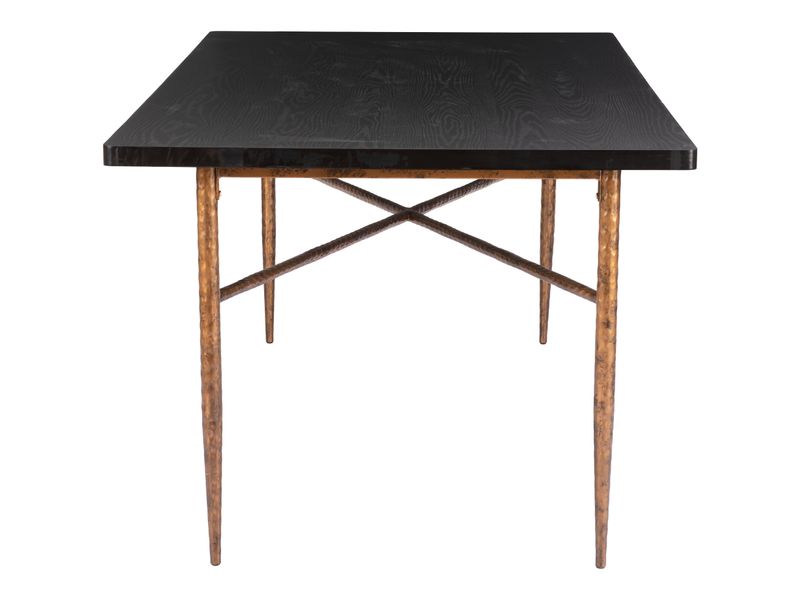 Nida Dining Table Black & Bronze 3
