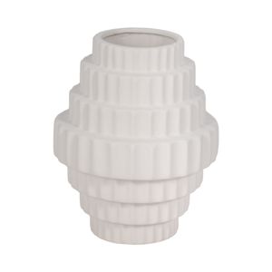 HEDLEYLAKE WHITE VASE 8 (IN) 1