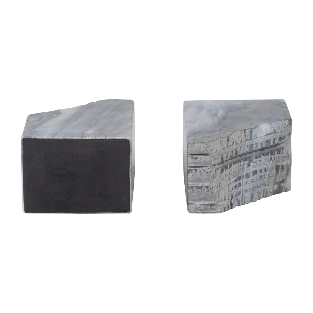 MILLERMOOR SET OF 2 BLACK BOOKENDS 7 (IN)