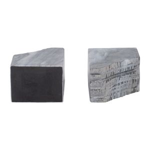 MILLERMOOR SET OF 2 BLACK BOOKENDS 7 (IN) 7