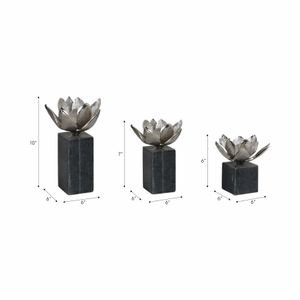 RUTH SET OF 3 BRONZE DECOR 10 (IN) 8