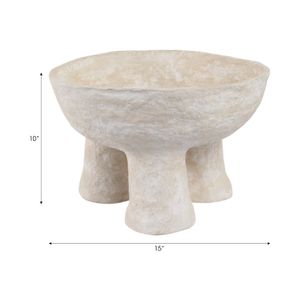 HARLANSIDE WHITE BOWL 11 (IN) 9