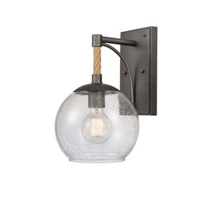 Orlando 13.5'' High 1-Light Outdoor Sconce - Iron 2