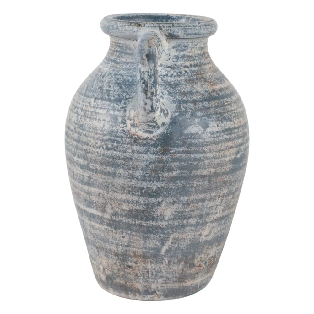 CARLINROSE BLUE VASE 13 (IN)