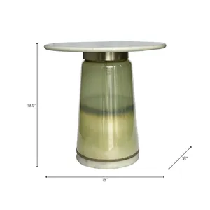 SOLPORT GREEN TABLE 19 (IN) 10