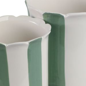 RAFESHAW SET OF 2 GREEN PLANTER 7 (IN) 7