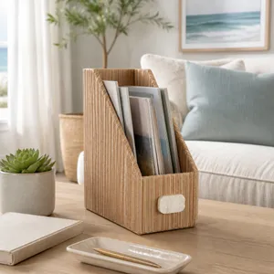 WOODSONBEACH TAN FILE ORGANIZER 12 (IN) 12