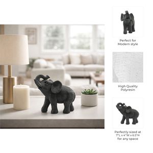 PRESTONLAKE BLACK DECOR 7 (IN) 7