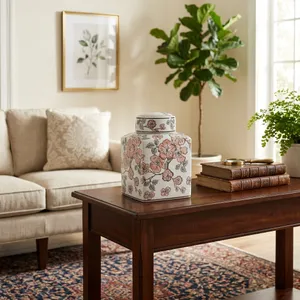 HARRISGATE BROWN CHINOISERIE 8 (IN) 2