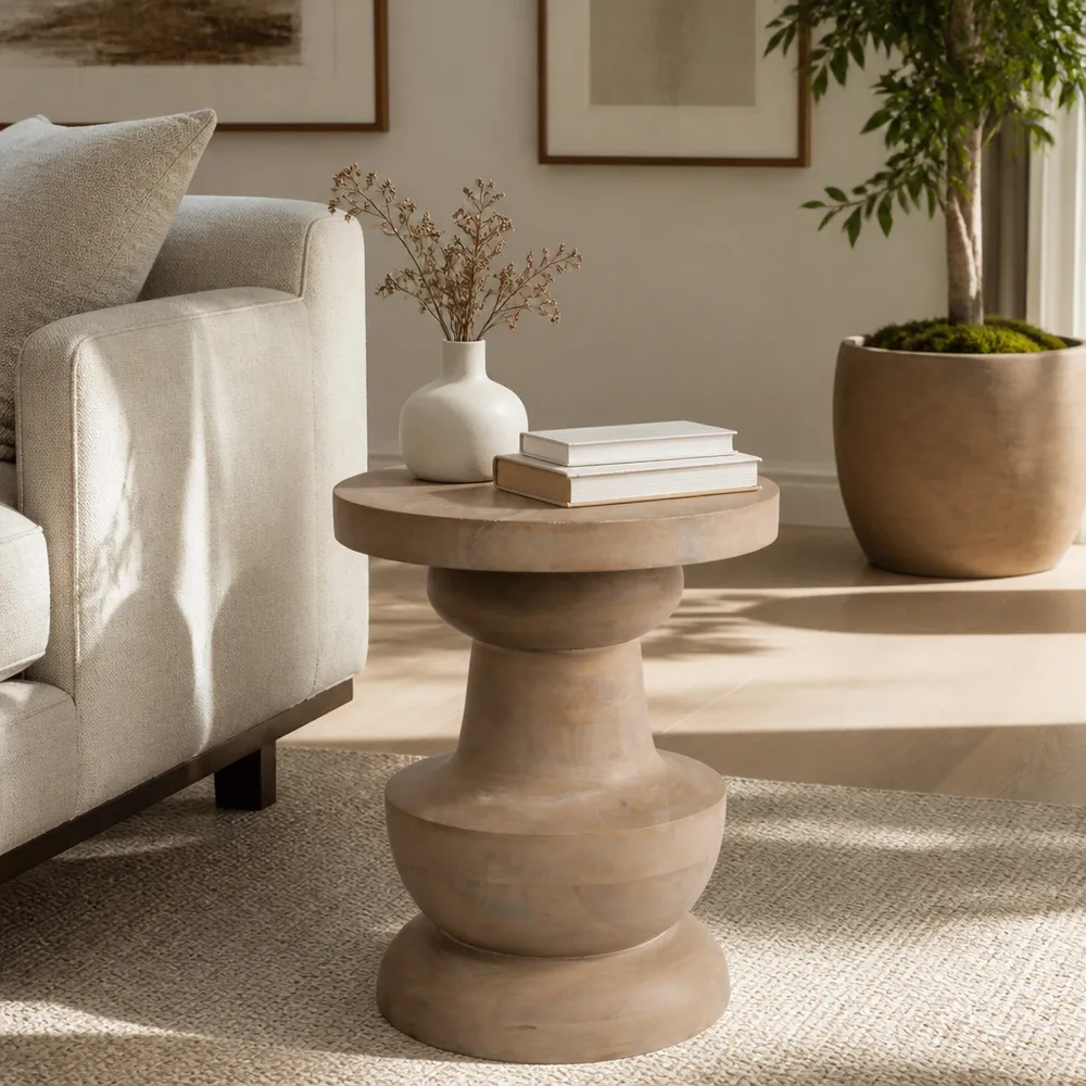 GRAHAMTON TAN TABLE 18 (IN)