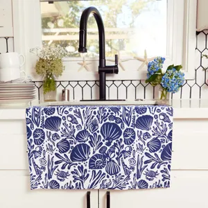 Sea Life Cotton Kitchen Towels (Set of 3) 5