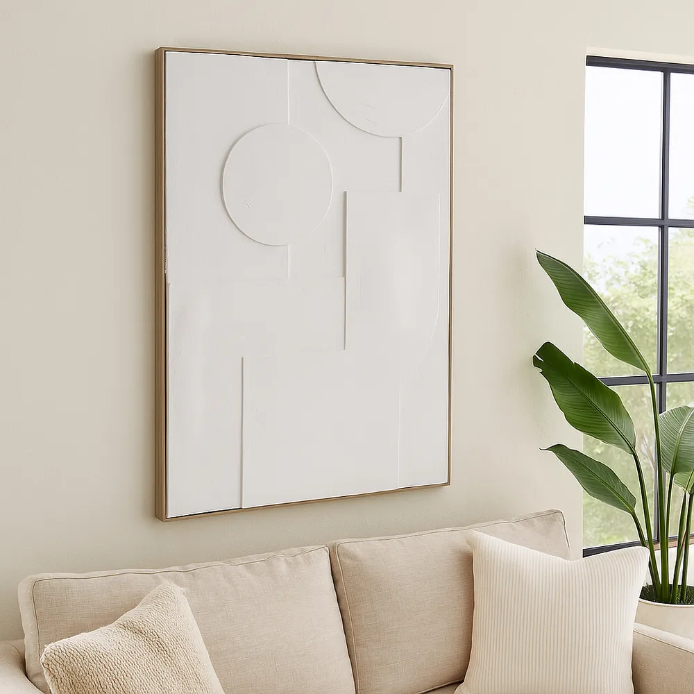 HUTTONMORE WHITE ART 48 (IN)