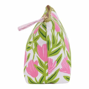 Pink Delight Medium Essential Canvas Pouch 7