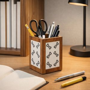 CARLINWAY IVORY PENCIL CUP 4 (IN) 13
